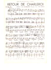 télécharger la partition d'accordéon Retour de Charleroi (Terug van Charleroi) (Marche) au format PDF