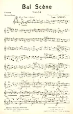 scarica la spartito per fisarmonica Bal Scène (Orchestration Complète) (Valse) in formato PDF