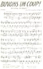 download the accordion score Buvons un coup Buvons en deux (Step Marche) in PDF format