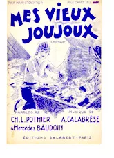 télécharger la partition d'accordéon Mes vieux joujoux au format PDF