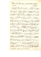 scarica la spartito per fisarmonica Accordéon sentimental (Valse) in formato PDF
