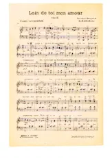 download the accordion score Loin de toi mon amour (Valse) in PDF format