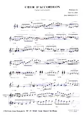 download the accordion score Cœur d'accordéon (Valse Variations) in PDF format