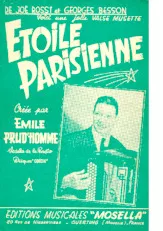 télécharger la partition d'accordéon Etoile Parisienne (Valse Musette) au format PDF