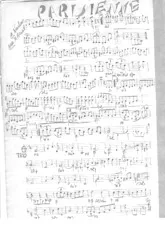 télécharger la partition d'accordéon Parisienne (Manuscrite) au format PDF