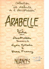 download the accordion score Arabelle (Valse) in PDF format