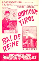 télécharger la partition d'accordéon Bal de reine (Valse Viennoise) au format PDF