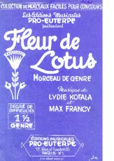 scarica la spartito per fisarmonica Fleur de Lotus (Marche) in formato PDF