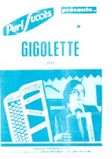 télécharger la partition d'accordéon Gigolette (Java) au format PDF