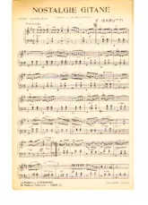 scarica la spartito per fisarmonica Nostalgie gitane (Valse à variations) in formato PDF