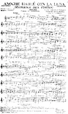 télécharger la partition d'accordéon Anoche Hablé Con La Luna (Romance aux Etoiles) (Arrangement : Yvonne Thomson) (Violon + Accordéon) au format PDF