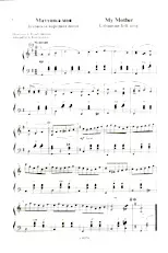 download the accordion score My Mother in PDF format