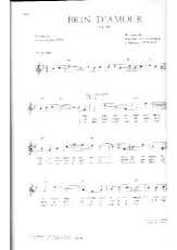télécharger la partition d'accordéon Brin d'amour (Valse) au format PDF