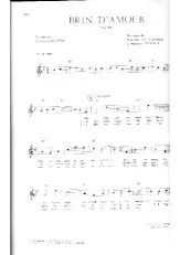 descargar la partitura para acordeón Brin d'amour (Valse) en formato PDF