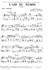 descargar la partitura para acordeón L'air du temps (Valse) en formato PDF