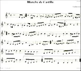 télécharger la partition d'accordéon Blanche de Castille au format PDF