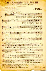 télécharger la partition d'accordéon Le chaland qui passe (Parlami d'amore Mariù) (Valse Chantée) au format PDF