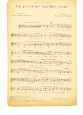 descargar la partitura para acordeón Le premier rendez vous (Valse Chantée) en formato PDF