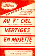 download the accordion score Au 7ème Ciel (Valse) in PDF format