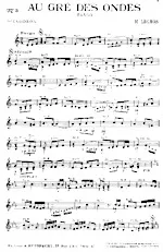 télécharger la partition d'accordéon Au gré des ondes (Tango) au format PDF