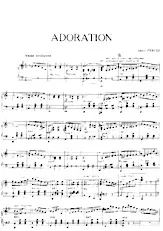 scarica la spartito per fisarmonica Adoration (Valse Brillante) in formato PDF