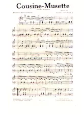 télécharger la partition d'accordéon Cousine musette (Valse Musette) au format PDF