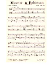 descargar la partitura para acordeón Musette à Robinson (Valse Musette) en formato PDF