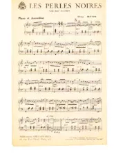 download the accordion score Les perles noires (Valse) in PDF format