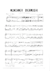 télécharger la partition d'accordéon Münchner Biermusik (Pot pourri de valses) (Fête de la bière) au format PDF