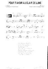 download the accordion score Pour t'avoir au clair de lune (Valse) in PDF format