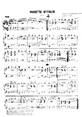 descargar la partitura para acordeón Musette d'Italie (Valse) en formato PDF