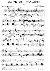 download the accordion score Caprice Italien (Valse) in PDF format