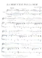 download the accordion score La mer n'est pas la mer in PDF format