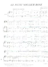 scarica la spartito per fisarmonica Le petit soulier rose (Valse) in formato PDF