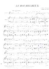 télécharger la partition d'accordéon Le roi heureux (Valse) au format PDF