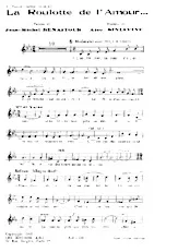 télécharger la partition d'accordéon La roulotte de l'amour (Chant : André Claveau) au format PDF