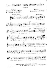 descargar la partitura para acordeón Le coffre aux souvenirs (Chant : André Claveau) (Valse) en formato PDF