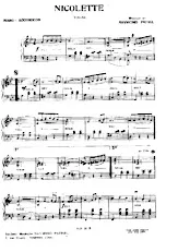 download the accordion score Nicolette (Valse) in PDF format