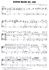descargar la partitura para acordeón Sierra Madre Del Sur (Arrangement : Harald Lakits) (Slow) en formato PDF