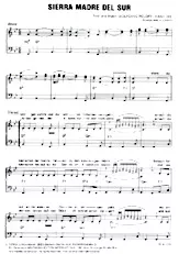 scarica la spartito per fisarmonica Sierra Madre Del Sur (Arrangement : Harald Lakits) (Slow) in formato PDF