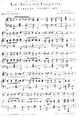 download the accordion score La java en gâpette OU La java du tourbillon in PDF format