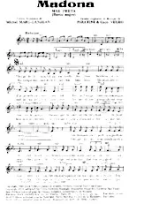 download the accordion score Madona (Mae Preta) (Barco Negro) in PDF format