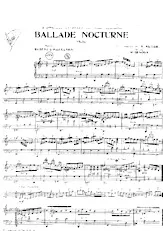 télécharger la partition d'accordéon Ballade nocturne (Valse) au format PDF