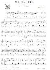 descargar la partitura para acordeón Marinette (Schottisch) en formato PDF