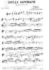 descargar la partitura para acordeón Idylle Japonaise (Valse Orientale) en formato PDF