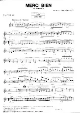 download the accordion score Merci bien (Valse Musette) in PDF format