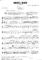 descargar la partitura para acordeón Merci bien (Valse Musette) en formato PDF