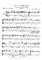 download the accordion score Old comrades (Alte Kameraden) (Arrangement Frank Gaviani) (Marche) in PDF format