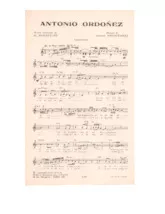 scarica la spartito per fisarmonica Antonio Ordoñez (Paso Doble) in formato PDF