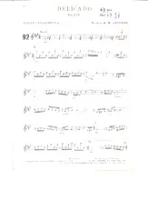 descargar la partitura para acordeón Delicado (Baïon) en formato PDF